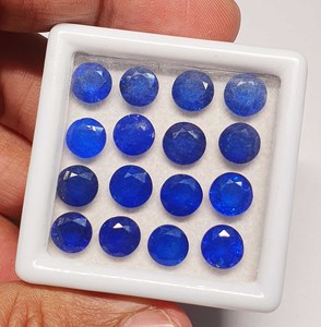Spinelle bleue naturelle facettée en forme de poire, pierre précieuse en vrac pour la fabrication de bijoux, 2-10 mm - Product Image 3