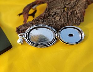 Colgante y Dijes Clásicos de Plata de Ley 925 con Circonita de Corte Ovalado Bañados en Rodio al por Mayor - Product Image 3