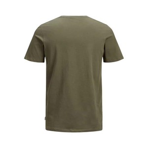 Camisetas de manga corta para hombre, ropa de verano, camiseta informal de algodón 100% de calidad superior con cuello redondo de Color sólido en blanco para hombre, ajuste holgado - Product Image 6
