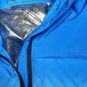Factory Direct Outdoor Unisex Lightweight Packable Coated Camouflage Puffer Spring <b>Jacket</b> Stand Collar Zipper Windproof - Product Image 3