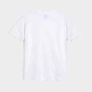 Camiseta de Algodón 100% Pesado para Hombre, Corte Holgado, Estilo Urbano, Talla Grande, Cuello Redondo, Manga Corta, Sostenible - Product Image 2