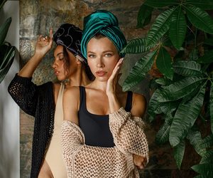 Serviette en soie sèche-cheveux Super microfibre sèche-cheveux serviette de bain à séchage rapide pour cheveux OEM fabriqué au Vietnam - Product Image 6