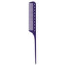 Peigne à cheveux YS Fashion 101/216 mm, anneau violet, manche en plastique/PC, pour salon, voyage, usage domestique, avec logo personnalisé - Product Image 2