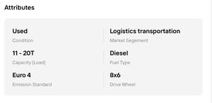 El mejor!! Camión Tractor Diésel 6x4 de Servicio Pesado con Cabina Dormitorio para Logística de Larga Distancia y Transporte de Mercancías - Product Image 6