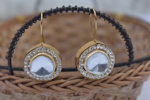 Última Colección 2026, Pendientes de Latón Antiguo de la Mejor Calidad, Aspecto Atractivo, Pendientes Cortos Colgantes, Joyería para Mujeres y Niñas - Product Image 2