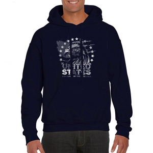 Sudadera con capucha personalizada con estampado y bordado DFT de alta calidad, gruesa, con hombros caídos y estilo oversized para hombre. - Product Image 2