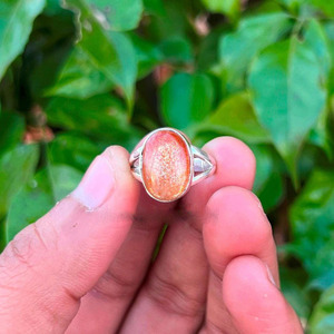 แหวนเงินสเตอร์ลิง925สำหรับผู้หญิงทันสมัยคลาสสิกทรงรีชุบทองสำหรับฉลองครบรอบแต่งงานวันเกิด - Product Image 2