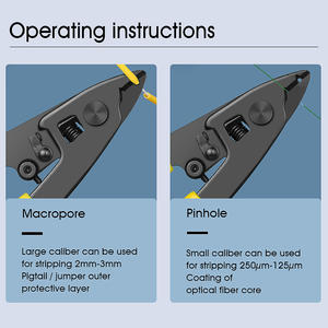 Dénudeur à fibre optique à deux trous pour équipement à fibre optique - Product Image 4