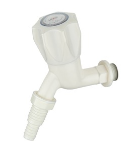 ก๊อกน้ำหัวฉีดสแตนเลสติดผนังก๊อกน้ำอ่างน้ำกลางแจ้งพร้อม PP ABS bcock สำหรับเครื่องซักผ้าใช้งานในสวน - Product Image 1