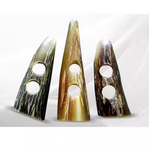 Handmade Ox Horn <b>Toggle</b> <b>Buttons</b> Natural Horn Features Eco-Friendly - Product Image 5