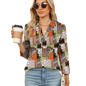 Tissu polaire respirant décontracté pour femmes pour chemises de bureau et tenues décontractées - Product Image 1