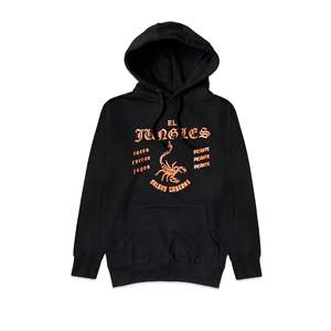 เสื้อฮู้ด Jungles Salsas Caseras ผ้าฝ้ายถัก 100% พิมพ์ลายสกรีน ลายเรียบ ซิปหน้า ฟรีไซส์ แบบครอป 500 กรัม - Product Image 1