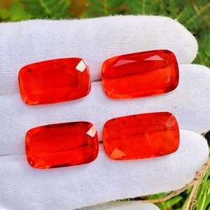 Ruby Cut Natural Ruby Doublet <b>Cushion</b> Shape Cut Stone Loose Gemstone Calibrated Size for Making Jewelry Unique Gemstone - Product Image 1