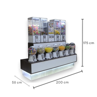CANDY DROP CD126-Distributeur automatique à pièces (remis à neuf)