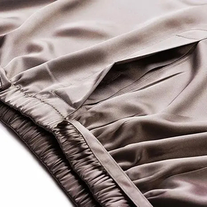 Pantalones Cortos de Satén para Hombre, de Color Sólido, Suaves y Sedosos, para Ejercicio, Boxeo y Lucha, Transpirables para Verano - Product Image 5