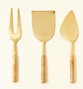 ชุดชีสโลหะทองทํามือเรียบง่ายทันสมัยสําหรับโต๊ะรับประทานอาหารในครัว - Product Image 3