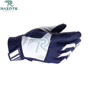 ถุงมือตีเบสบอลซอฟต์บอลคุณภาพพรีเมียมขายดีที่สุด ระบายอากาศได้ดี หนังแท้ กันลื่น ปรับแต่งได้ - Product Image 3