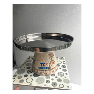 Soporte de pastel de MDF de alta calidad, lo mejor para Ramadán Eid, decoración de Chocolate, Ramadán árabe Eid, soporte de pastel con incrustaciones de madre de perla - Product Image 3