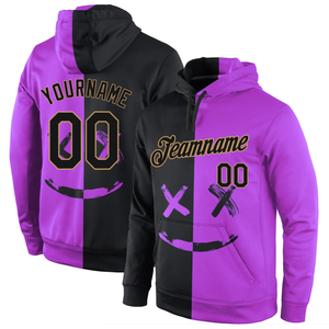 เสื้อฮู้ดพิมพ์โลโก้ตามสั่งสำหรับผู้ชายและผู้หญิงเสื้อผ้าแนวสตรีทเสื้อสวมหัวแฟชั่น - Product Image 3