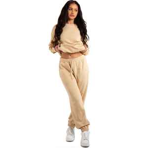 Cómodo traje de jogging de 2 piezas con estampado floral para mujer, chándal de entrenamiento suave suelto, nuevos trajes cómodos de 2 piezas - Product Image 4