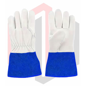 Gants industriels en cuir très résistants pour le soudage et la construction - Product Image 2