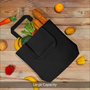 Sac fourre-tout en toile de coton pour bricolage, publicité, cadeau, activité 100% sacs fourre-tout en coton pour femmes OEM fabriqué au Vietnam - Product Image 3