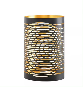 Customized Size Handmade Silver Color Votive <b>Holder</b> Living Room Decoration Modern Design Indoor Decoration Candle Pillar <b>Holder</b> - Product Image 5
