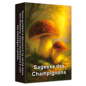 Sabiduría de los Hongos Tarot Francs: Elegante Baraja de Tarot, Artículos de Colección - Product Image 1