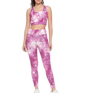Diseña tu propio conjunto de yoga para mujeres Gimnasio Fitness Wear Ligero Nuevo estilo Conjunto de yoga para mujeres a la venta - Product Image 1