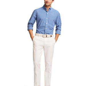 2024 Top Trending Altamente exigente Chino Pant Casual Cómodo Blanco Street Style Office Wear Pantalones chinos de moda para hombres - Product Image 1