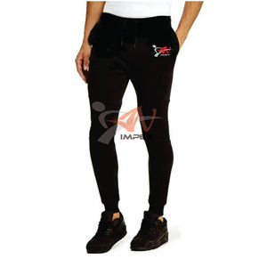 High Quality Custom Printed <b>Men's</b> Casual Cotton <b>Trouser</b> Flexible Material Pant with Logo - Product Image 5