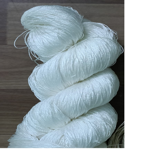 Fait sur mesure bien filé, belle soie de mûrier fil de 750 deniers idéal pour la teinture et adapté au tissage textile, - Product Image 3