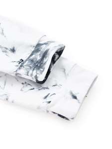 OEM personalizado de las mujeres de manga larga Tie Dye estampado sudadera Crop Top sudaderas con capucha Streetwear de alta calidad impreso Sudadera con capucha para las mujeres - Product Image 3