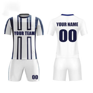 Camisetas de Fútbol Personalizadas con Impresión Digital, Transpirables, de Manga Corta, Uniformes de Fútbol Unisex, Diseño Retro - Product Image 5