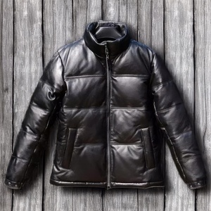 Veste matelassée élégante pour homme BooMletcorp, style streetwear, de haute qualité, imperméable, en toile réversible, coupe-vent, chaude pour l'hiver - Product Image 1