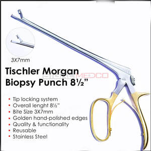 Manual más vendido Kerrison Rongeurs Acero inoxidable personalizado CE certificado ISO estándar de seguridad ortopédico de alta calidad - Product Image 4