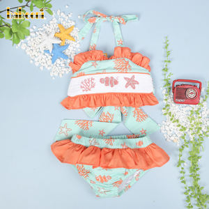 Ocean Creature Traje de baño de 2 piezas para niños y niñas Nailon/algodón transpirable de secado rápido OEM ODM - Product Image 2
