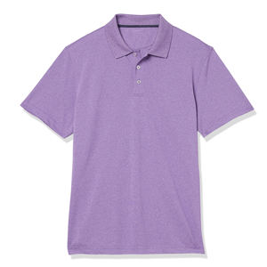 Polos de manga corta para hombre de alta calidad Quick Dry100 % algodón poliéster tela Polo para hombre - Product Image 2