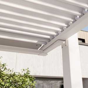 ราคาสุดคุ้ม NATE RIAL เพอร์โกลาอะลูมิเนียมสีขาว ขนาด 320x360 ซม. ประสิทธิภาพสูง ขั้นต่ำในการสั่งซื้อ - Product Image 2