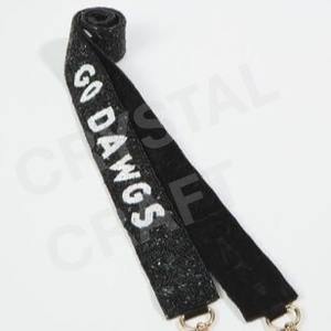 สายกระเป๋าลูกปัดเม็ดสีทองสีขาวอุปกรณ์เสริมแฟชั่นสายกระเป๋าลูกปัดแบบปรับแต่งได้ - Product Image 5