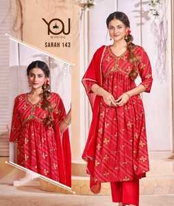 Mujeres indias Kurti Plazzo Venta al por mayor Precio más bajo Ropa étnica India Kurtis Mujeres Última colección Mercado textil - Product Image 4