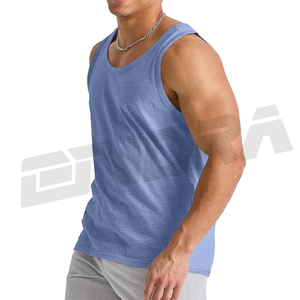 Muscle Tank Tops I Shaped chaleco sin mangas cuello redondo gimnasio camisa entrenamiento blusa Fitness Activewear Top para hombres 2025 - Product Image 3