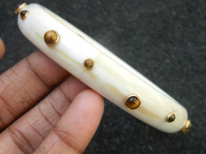 Pulseras de Hueso para Mujer, Hechas a Mano, Diseño Redondo de Imitación Antigua, Joyería Duradera de la India por MN EXPORTS - Product Image 2