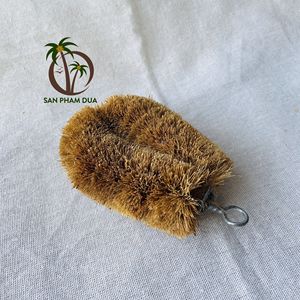 Juego de cepillos ecológicos para botellas de fibra de coco, cepillos para platos y estropajos, cepillos de fibra de coco - Product Image 5