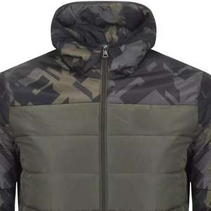 Vestes d'hiver matelassées imperméables à capuche en polyester léger et chaud avec logo personnalisé pour hommes, taille plus - Product Image 4