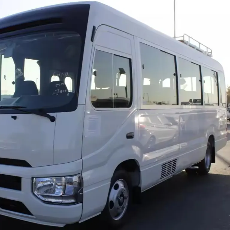 Sử dụng gọn gàng toyotas Coaster bus 2X DIESEL A/C động cơ Nhật Bản Con lăn 30 chỗ ngồi LHD/rhd, 2020, không có tai nạn và bảo hành.