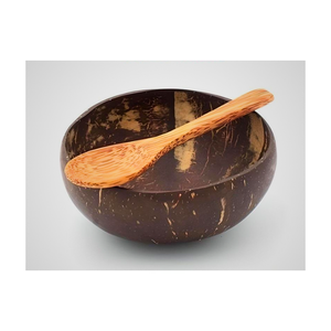 Tazón de cáscara de coco, artesanía respetuosa con el medio ambiente de alta calidad para ensaladas de frutas, lista para enviar, fabricante de Vietnam - Product Image 3