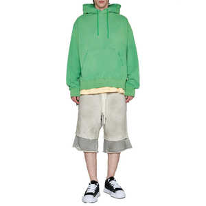 Vêtement de mode, style streetwear déchiré personnalisé, sweat-shirt en molleton de coton déchiré, sweat-shirt déchiré - Product Image 2