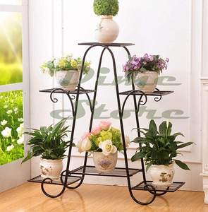 Maceta galvanizada de metal para jardín doméstico y patio Contenedor decorativo perfecto para flor rústica - Product Image 3