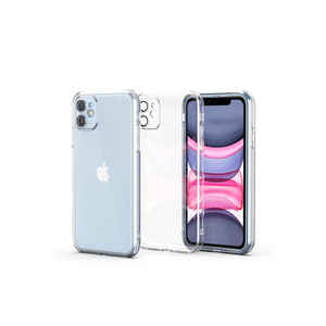Étui de protection en silicone transparent de qualité supérieure de la série MSRA pour iPhone 12, résistant aux chocs, ajustement fin, anti-traces de doigts, 14 Plus, 13 Pro Max Pro - Product Image 1